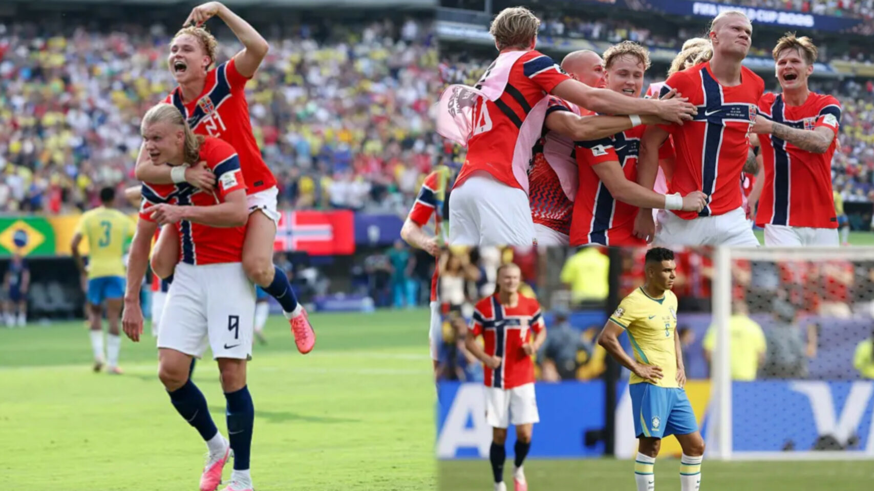 Haaland brace sends Brazil packing as Norway clinch historic World Cup quarter-finals