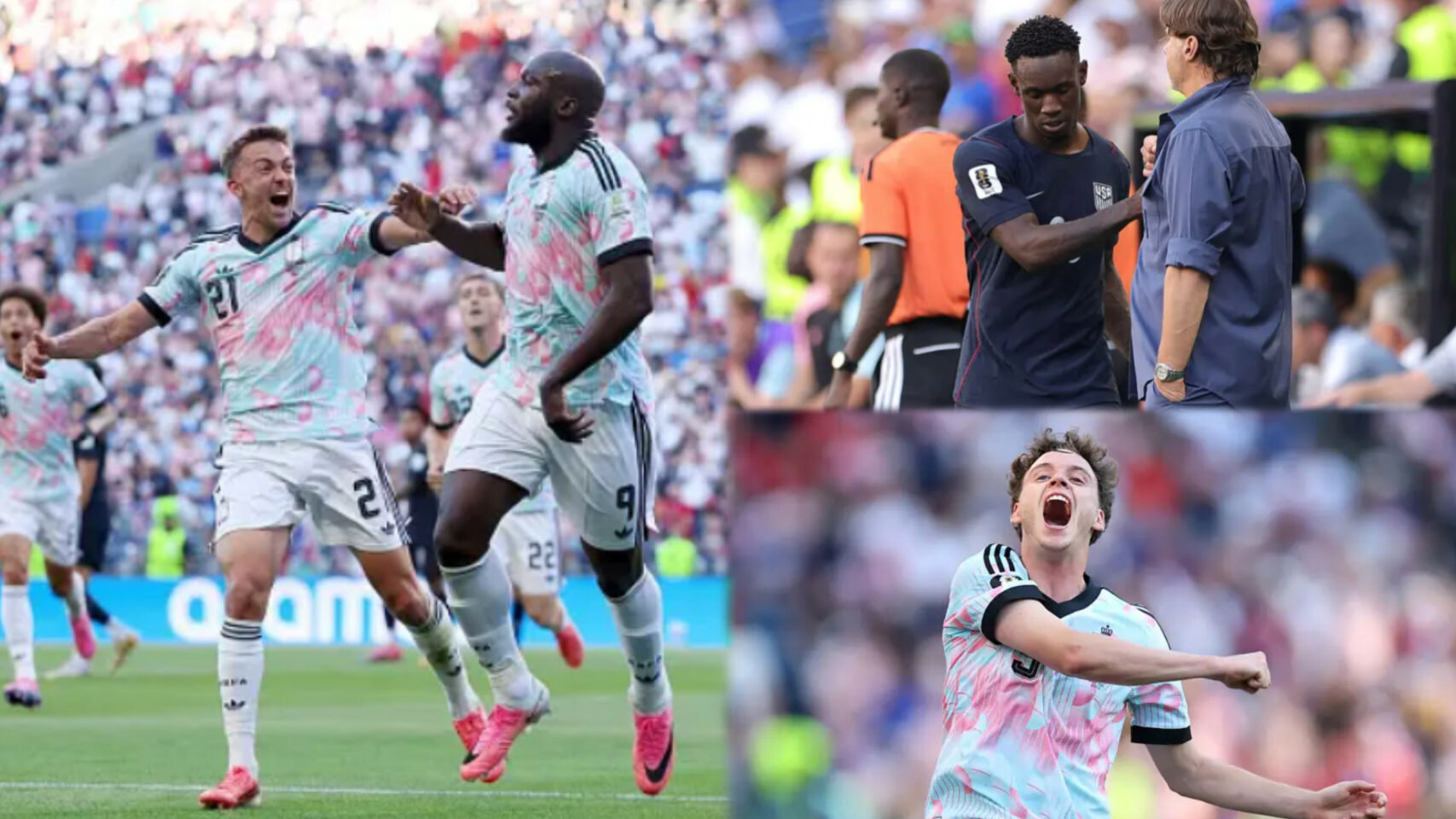 Belgium end USA's World Cup dream after Balogun saga