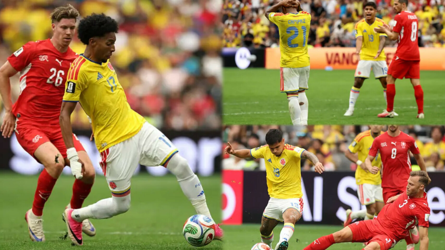 Switzerland edge Colombia on penalties to set up Argentina quarter-final clash