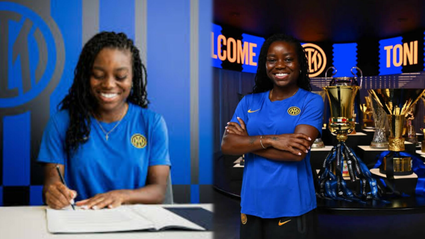 Super Falcon's Toni Payne completes Inter Milan switch after Everton exit