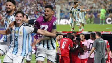 Argentina overcome tough Switzerland to set up semi-final clash against England