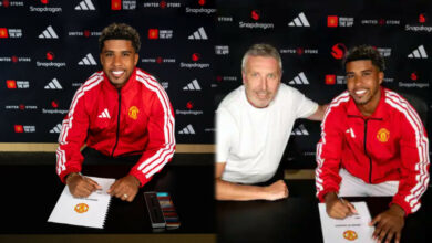 Santos explains reasons behind £50m move to Manchester United