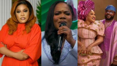 “I used to smoke cigarettes” – Toyin Abraham opens up, recalls husband’s warning that made her quit
