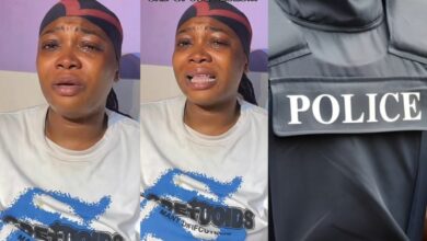 “They grabbed my neck, pepper-sprayed my sister” – Lady cries out, accuses Nigerian police officers of assault
