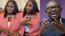 “He’s only trying to get pity votes” – Lady dismisses Peter Obi’s allegations of political intimidation
