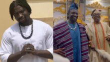 “I went there because people said the king sponsors bandits” – VeryDarkMan speaks after chieftaincy honour