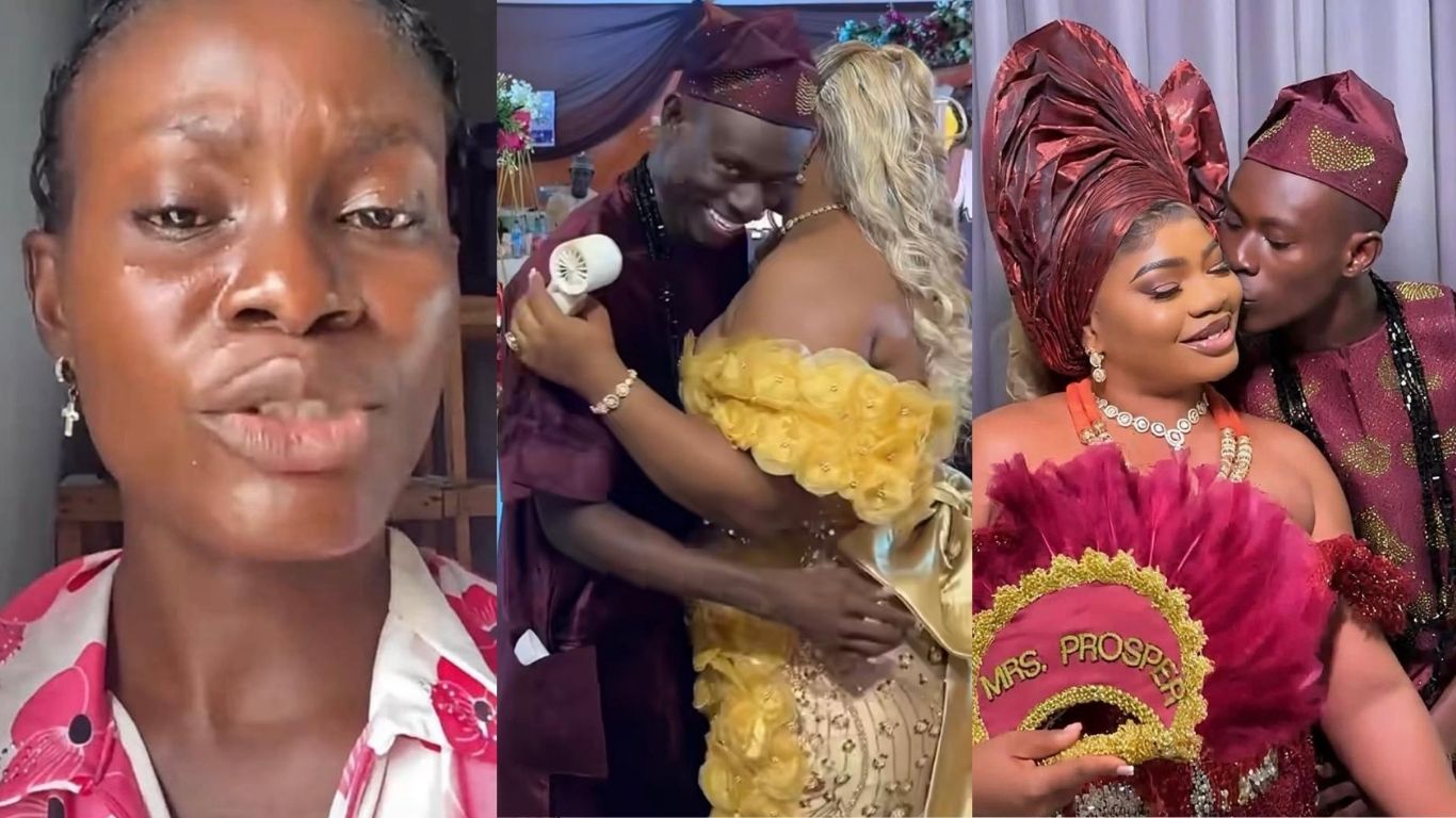 "We were not invited"- GehGeh sister's breaks silence on his viral wedding photos