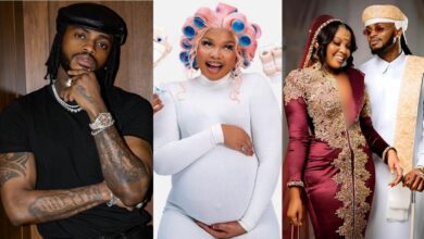 "New heart beats in the family" - Diamond Platnumz shares maternity photos of estranged wife amid divorce saga