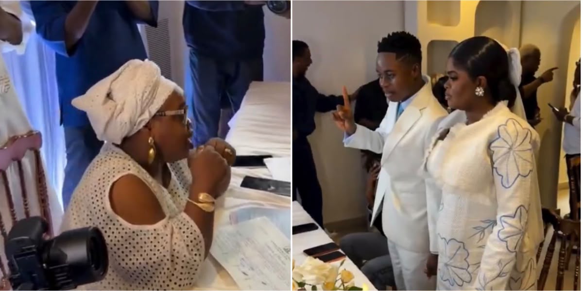 Dramatic moment Peller interrupts Registry wedding after hearing five-year jail term for bigamy
