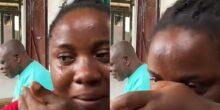 "I'm getting old" - Moment lady tearfully cries to her father, says no man is asking her out