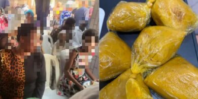 Cousin finally responds after being dragged for serving moi moi instead of jollof rice after collecting N450k