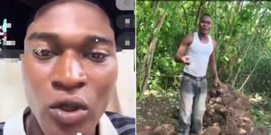 "Peller gave me N500k to build my farm, now I'm gifting him yams for his wedding" - Farmer breaks silence