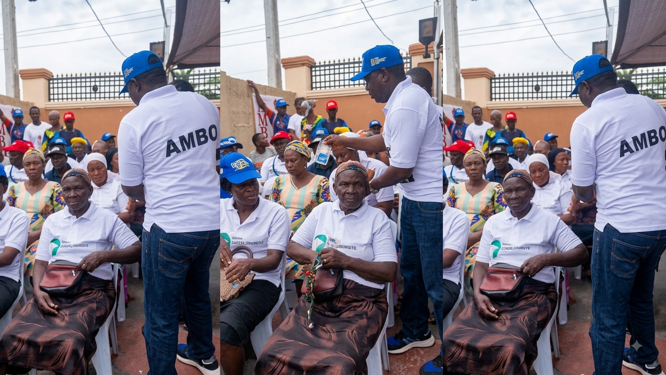 APC agent caught on camera sharing money to women ahead of Saturday's election in Osun