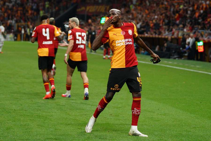 Osimhen scores, assists as Galatasaray edge Goztepe