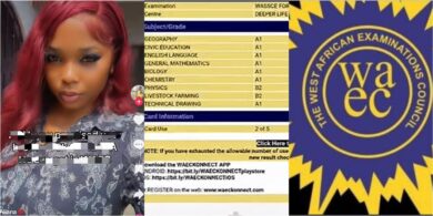 2026 WAEC: Lady who promised brother ₦50k for every A1 cries out after seeing his result