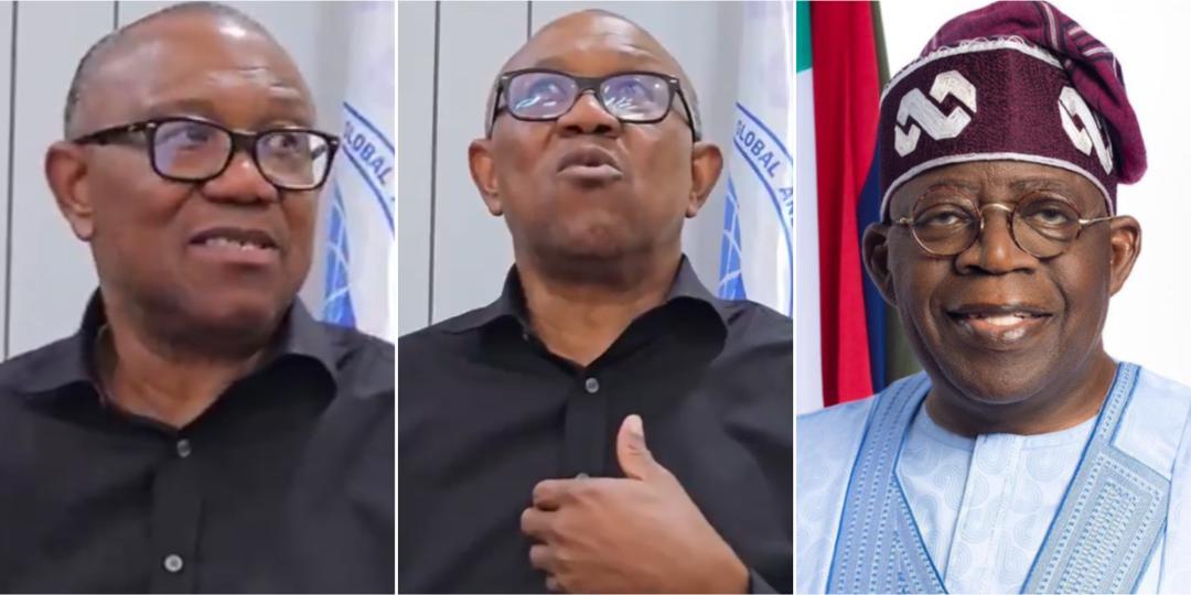 "I'm happy Tinubu became the president" - Peter Obi