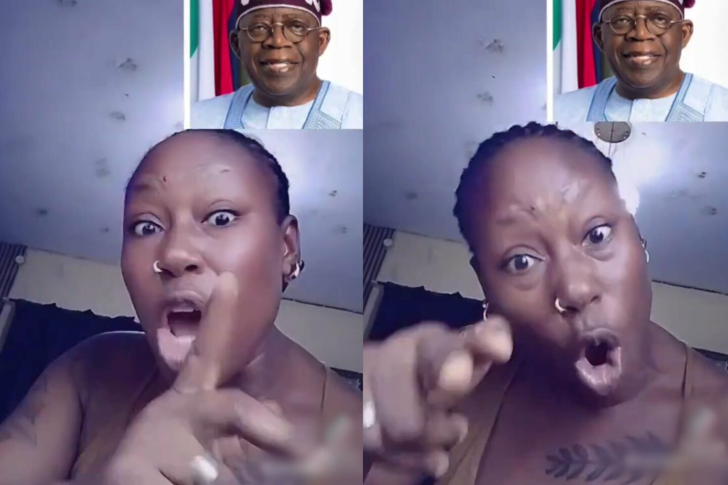 "We are not voting you baba, nothing you go do" — Military wife vows to mobilise against Tinubu in 2027