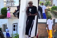 “This man too get swag” — Stylish Nigerian dad goes viral with colourful outfits