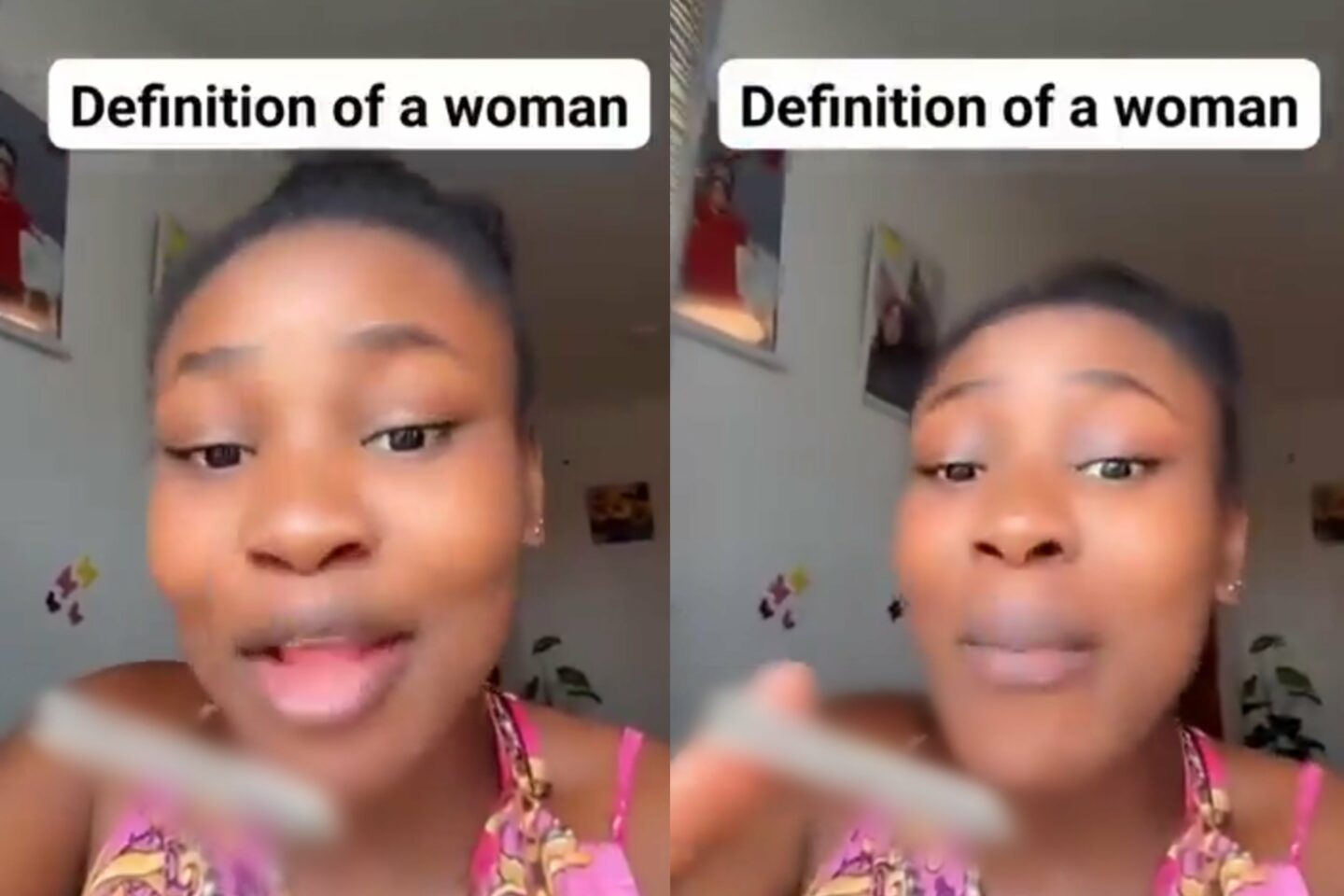“A woman is a confused person who accepts a bad man, rejects a good man” — Lady sparks debate with controversial definition