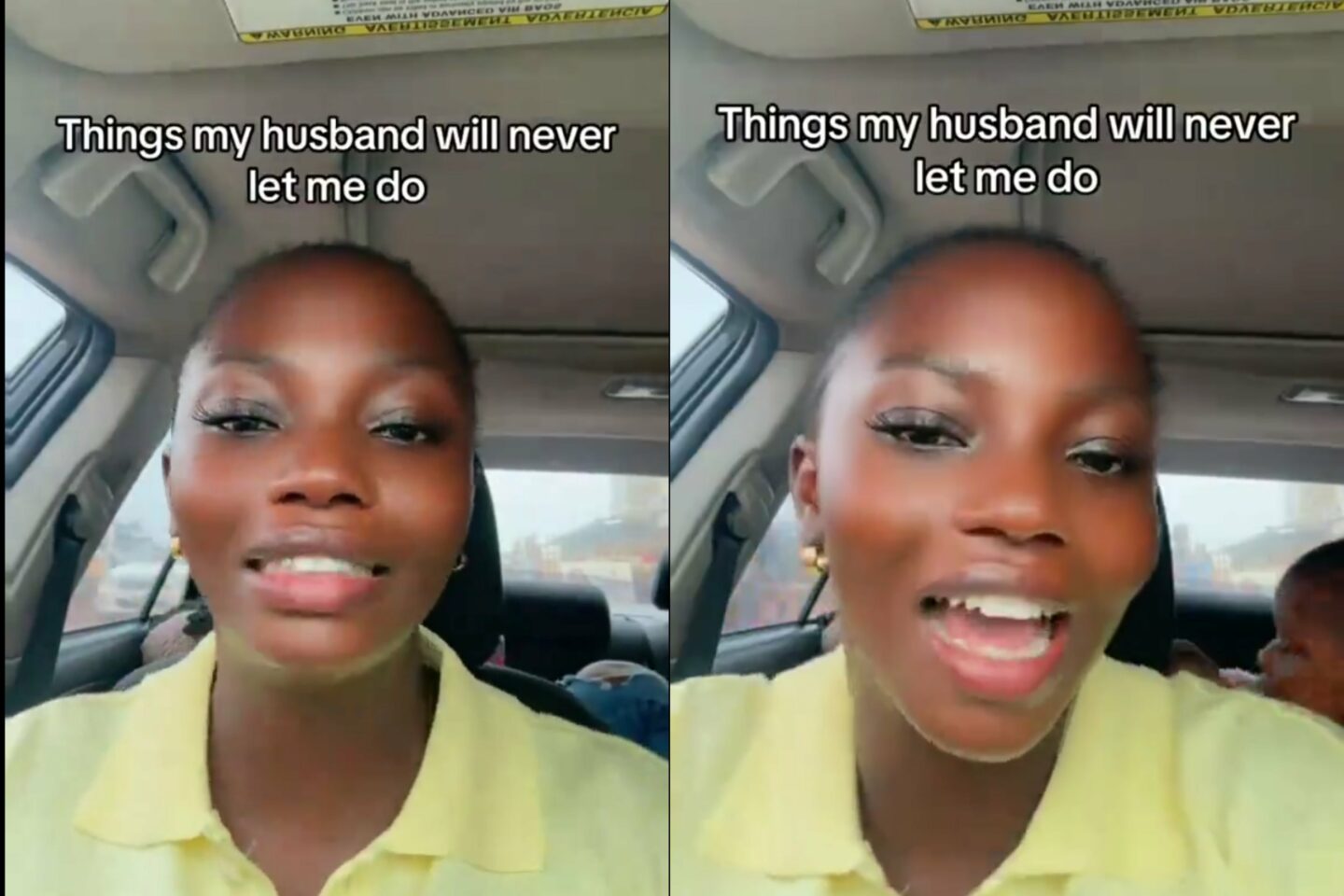 “He says I don’t know how to shave” — Lady reveals 4 things her husband never lets her do