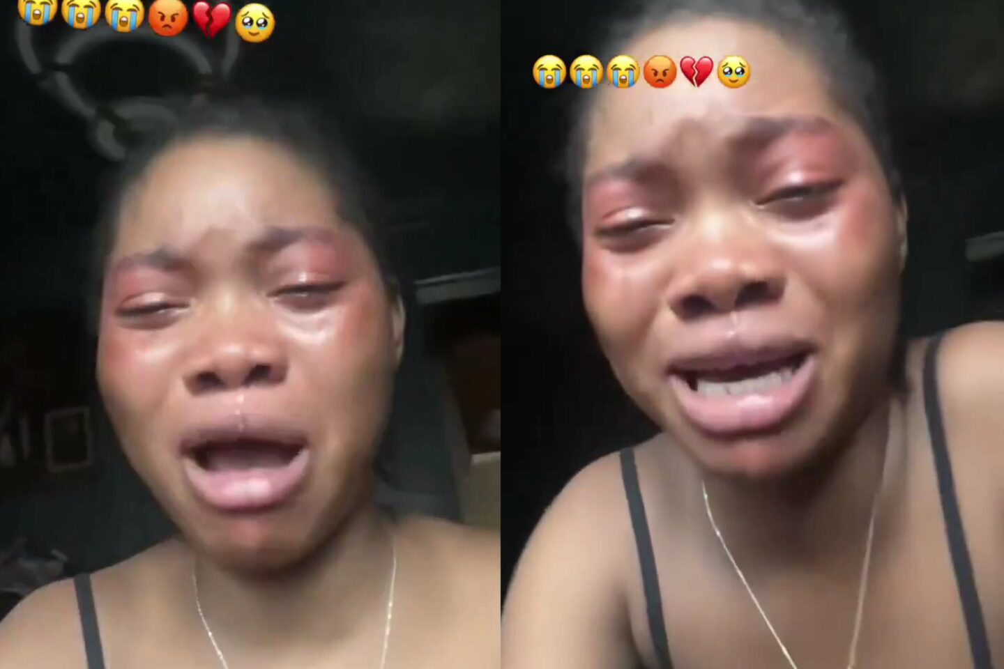 “Anything related to it, count me out!” — Lady breaks down after boyfriend cheats on her