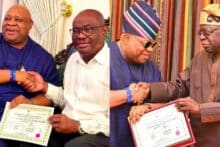 Ademola Adeleke visits Wike after meeting Tinubu at Aso Rock