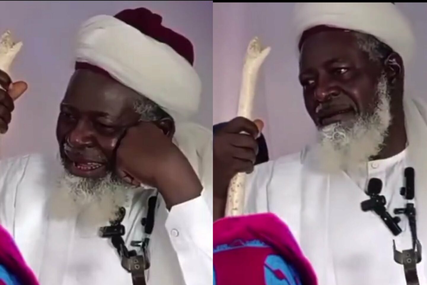 "Tinubu Wallahi talahi you are going no where" — Cleric speaks against Tinubu's continued presidency