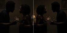 Lady shares video after catching boyfriend allegedly bringing another woman home