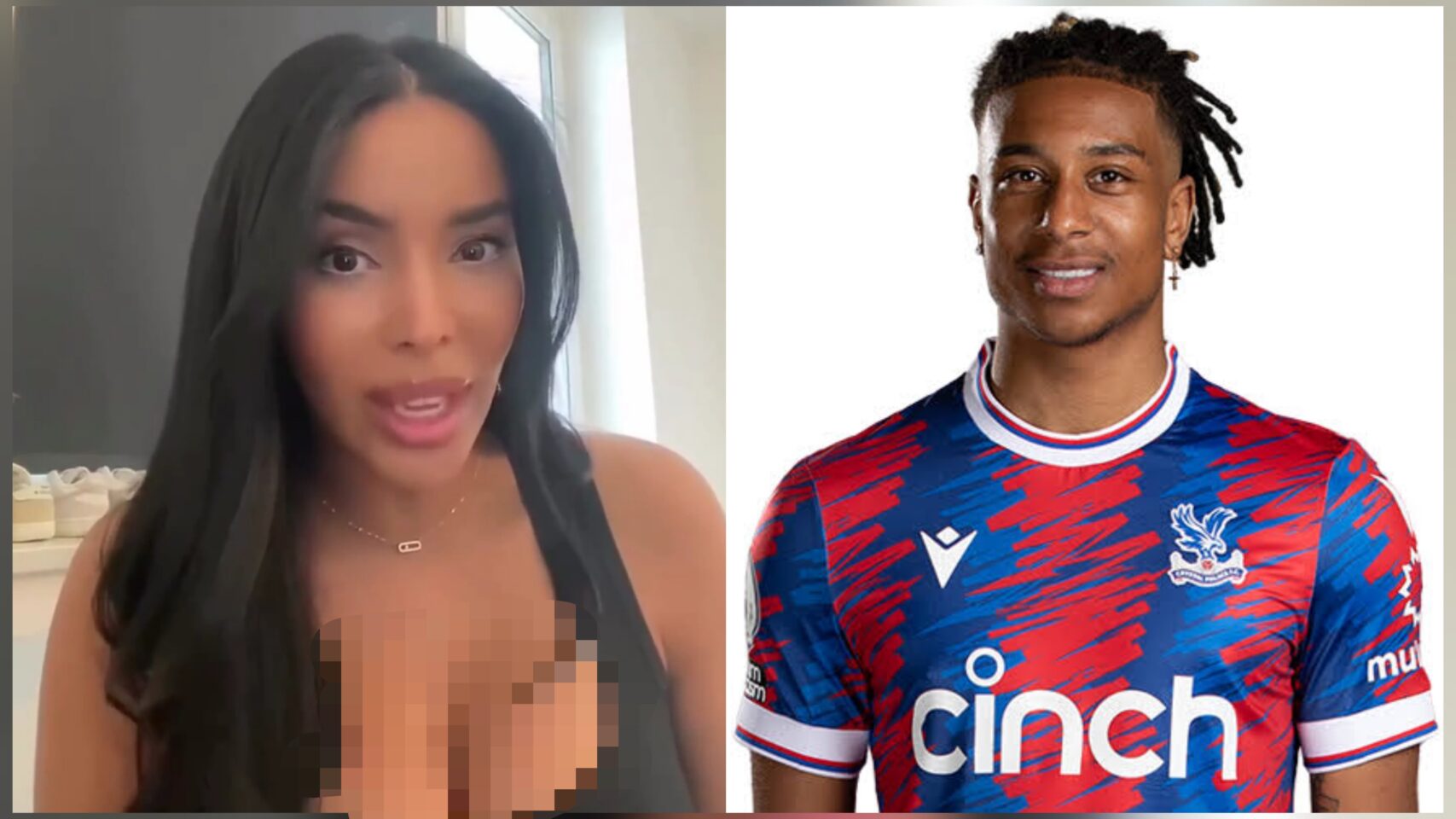 "He never called or asked for his own daughter" — Alleged Michael Olise's baby mama claims