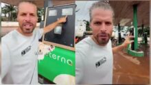 White tourist laments after buying fuel at ₦1,300 per litre in Nigeria