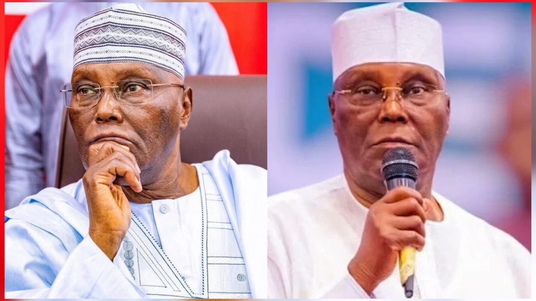Atiku raises alarm as unknown person credits his private bank account