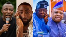 2027: Sowore blasts Davido as Gov. Adeleke endorses Tinubu after his re-election victory