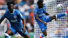 Super Eagles hopeful Zadok Yohanna makes Brighton debut in 3-0 win over Roma