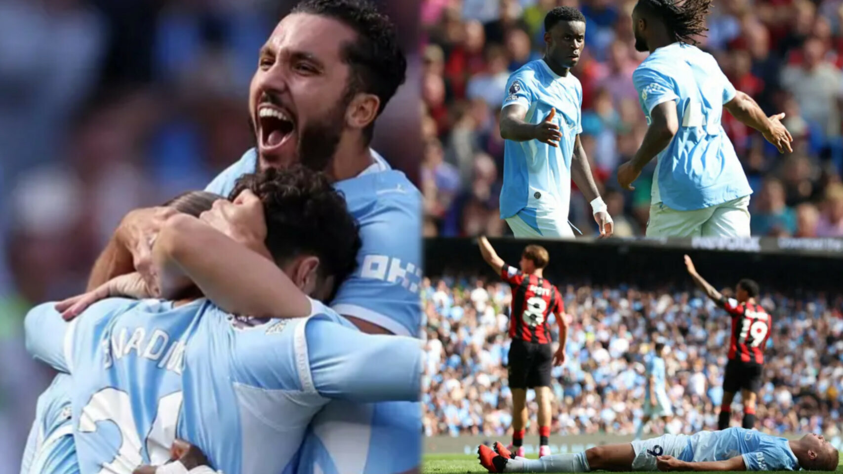 EPL: Gvardiol seals dramatic City comeback against Bournemouth