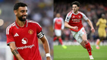 PFA Awards 2026: Arsenal trio, Fernandes lead Player of Year shortlist