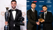 Bruno Fernandes wins PFA Player of the Year after record-breaking season