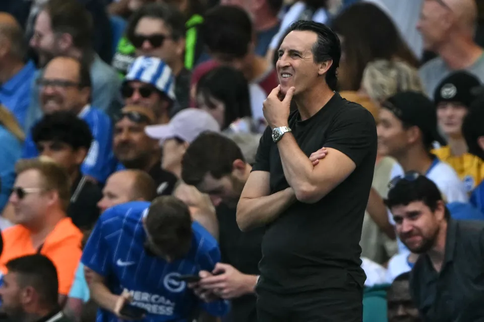 Unai Emery hints Watkins refused to play in Aston Villa's heavy defeat to Brighton
