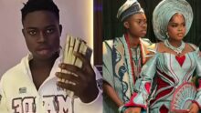 “I thought I was a billionaire” – Peller cries out, alleges dollars sprayed at his traditional wedding were fake