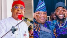 “Prepare to sign your uncle as a dancer” – Hope Uzodimma fires back at Davido over Osun election remarks