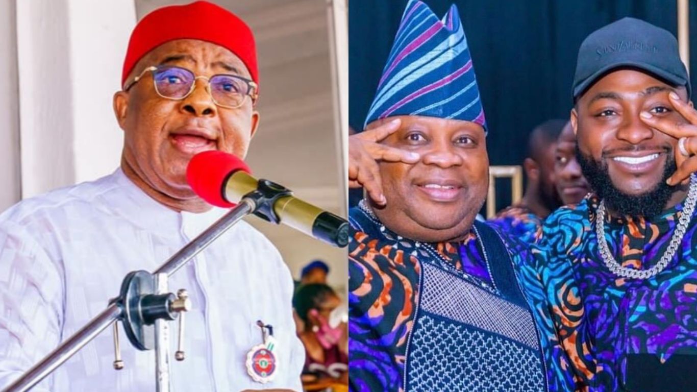 “Prepare to sign your uncle as a dancer” – Hope Uzodimma fires back at Davido over Osun election remarks