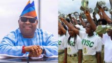 Adeleke urges NYSC members to uphold law ahead of Osun governorship election