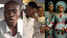“Why I go cry?” – Peller reveals why he shed fake tears at his wedding to Jarvis
