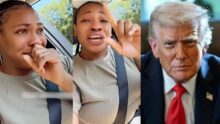 “Now you can see my tears” – US soldier breaks down over sick daughter in Nigeria, cries out to Trump