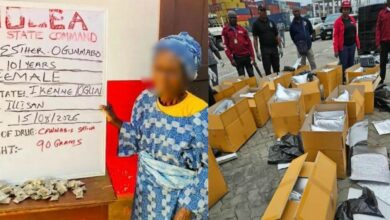101-year-old grandmother arrested for selling cannabis in Ogun