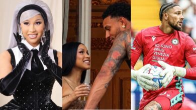 “I hope so” – Cardi B fuels romance rumours with Maduka Okoye, hints at more appearances together