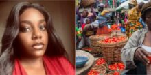 "They sell tomatoes, pepper but sponsor children abroad" - Lady shares surprising experience with Nigerian market women
