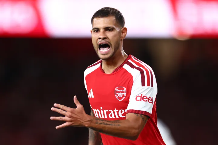 Guimaraes wants tattoos of Premier League, Champions League if Arsenal win both titles