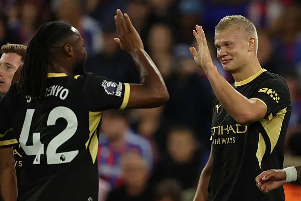 Premier League: Cherki, Haaland both score twice as Man City thrash Palace