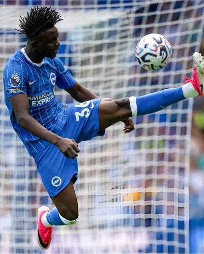 Super Eagles hopeful Zadok Yohanna makes Brighton debut in 3-0 win over Roma