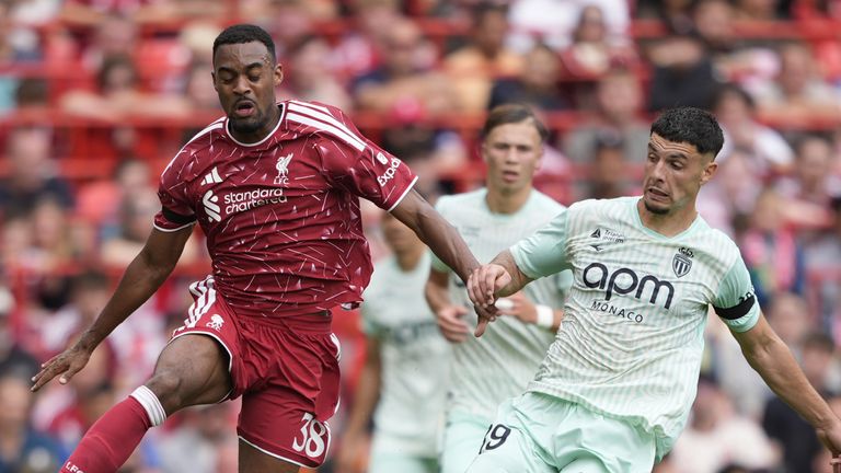 Liverpool surrender another two-goal lead as Monaco stun Iraola's men 3-2